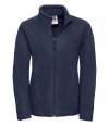 870F Russell Athletic Ladies Outdoor Fleece French Navy colour image